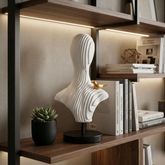 Golden Bird Whisper Abstract Sculpture