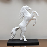 Ferrari Inspired Horse Decor
