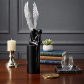 Peaceful Angel Wings Decor Sculpture