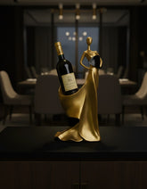 Wine lady Sculpture