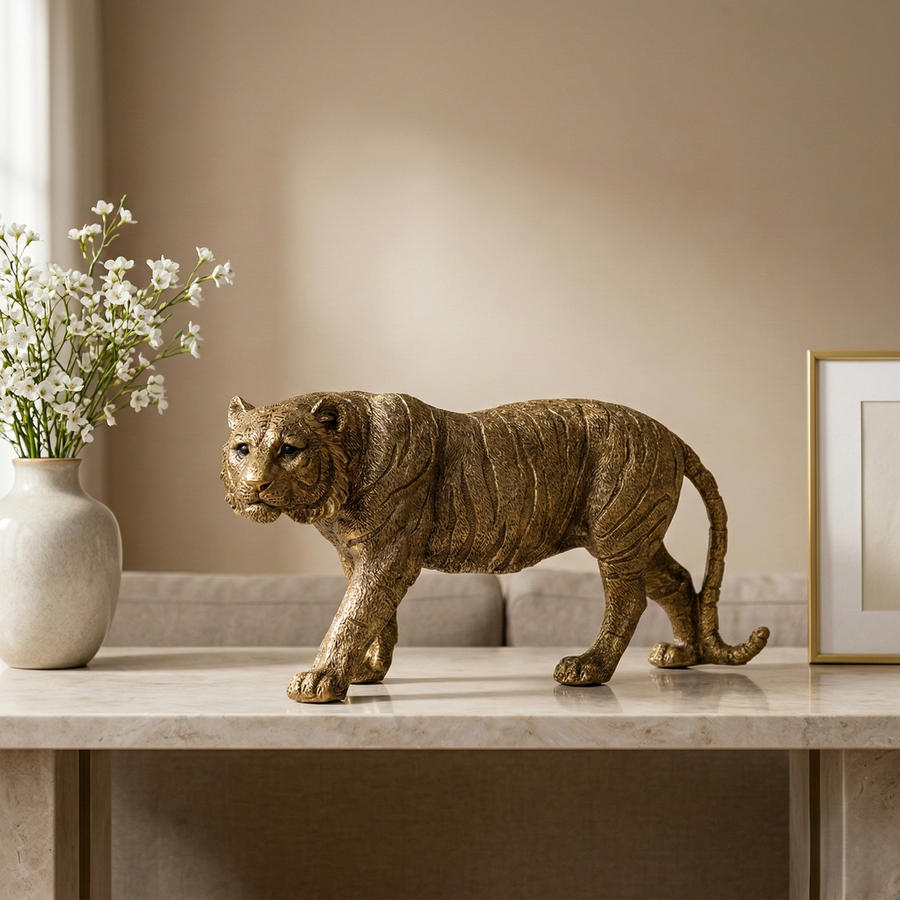 Luxury Aurelian Apex Tiger Sculpture