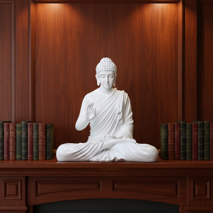 Serene Buddha Meditation Decorative Home Statue