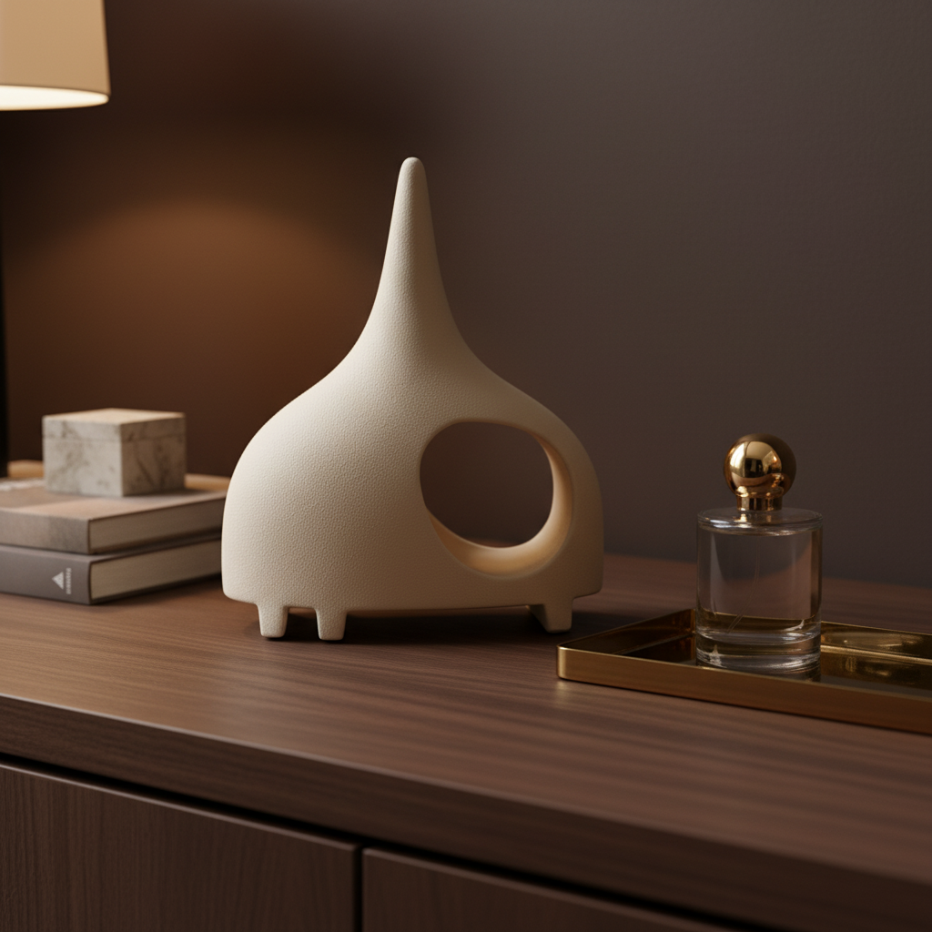 Sculpted Echo of Modern Calm