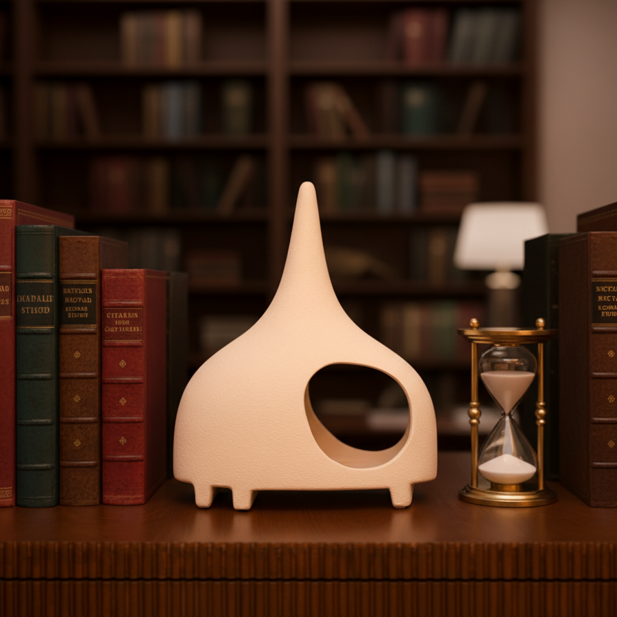 Sculpted Echo of Modern Calm