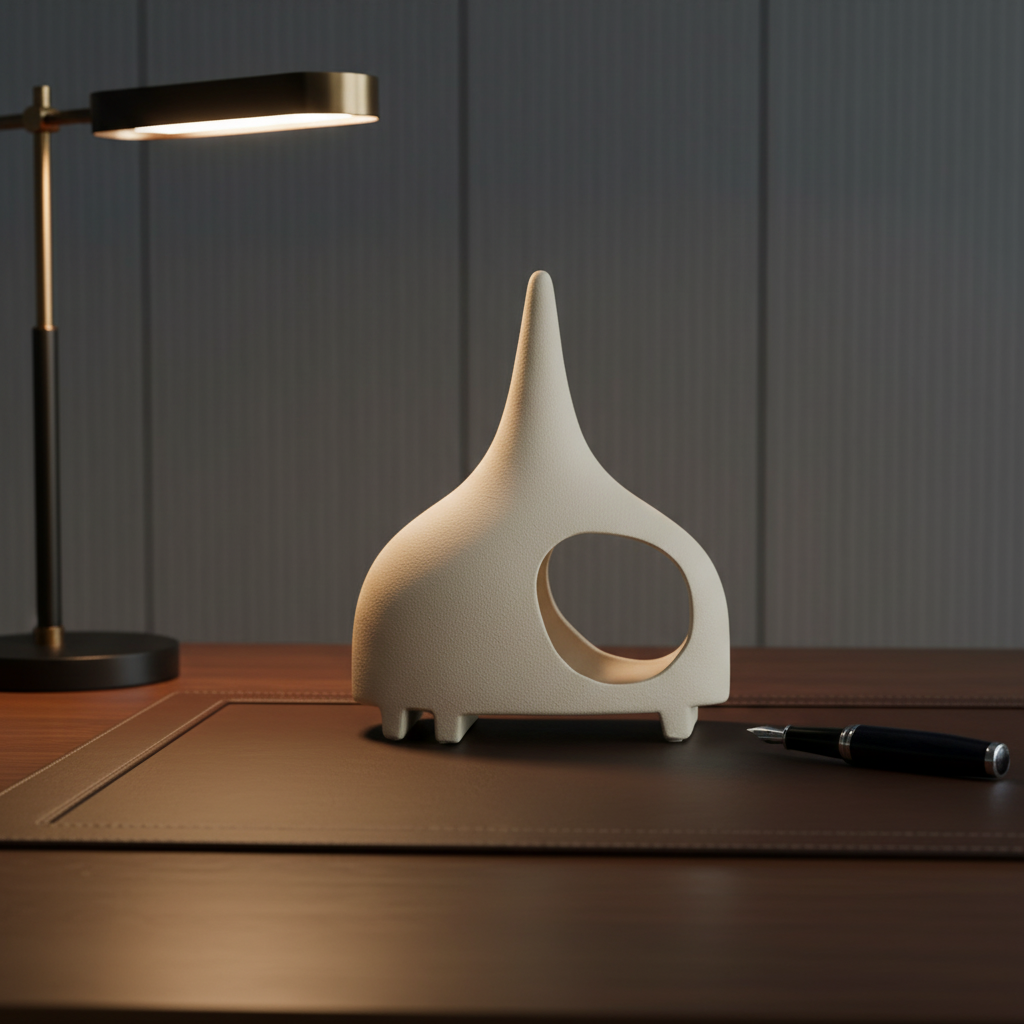 Sculpted Echo of Modern Calm