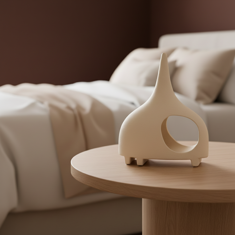Sculpted Echo of Modern Calm