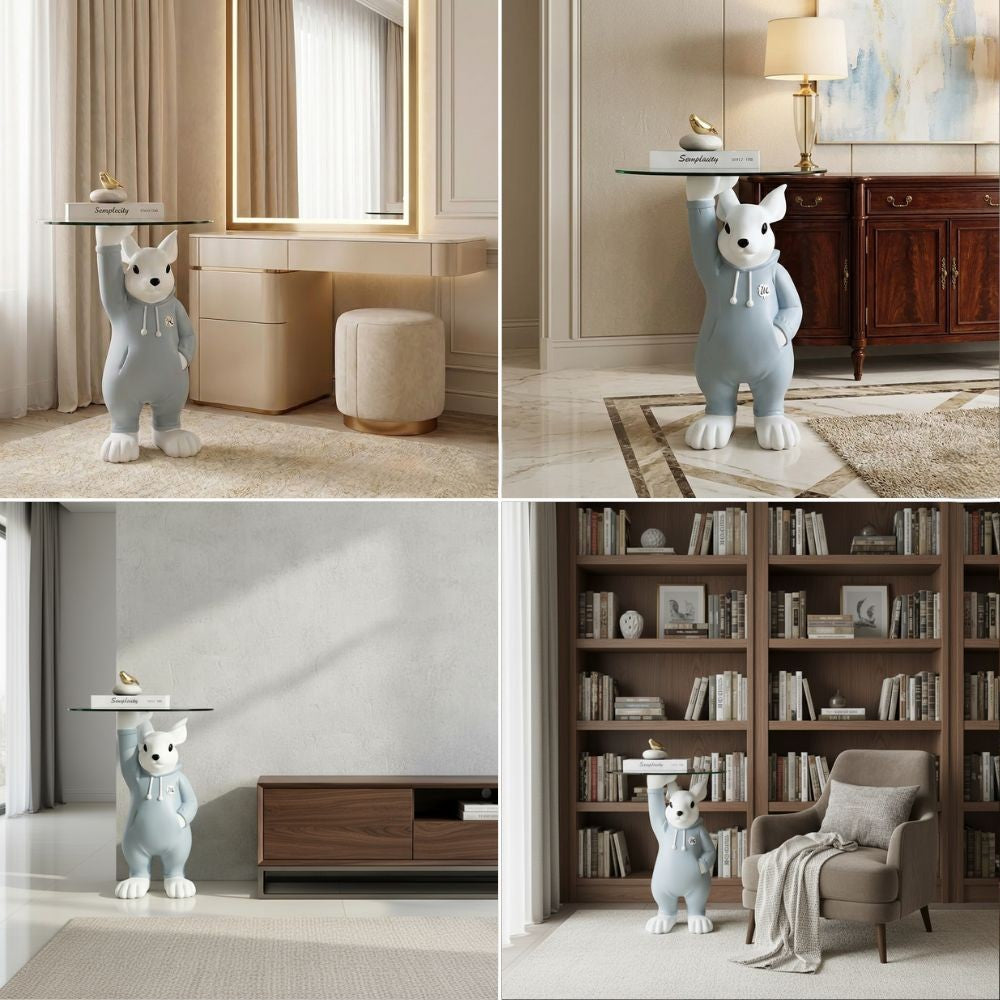 Paws & Tray Decorative Table