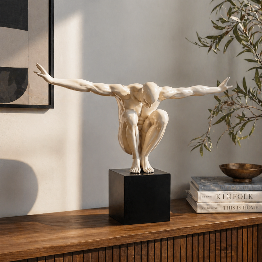 Strength Pose Sculpture