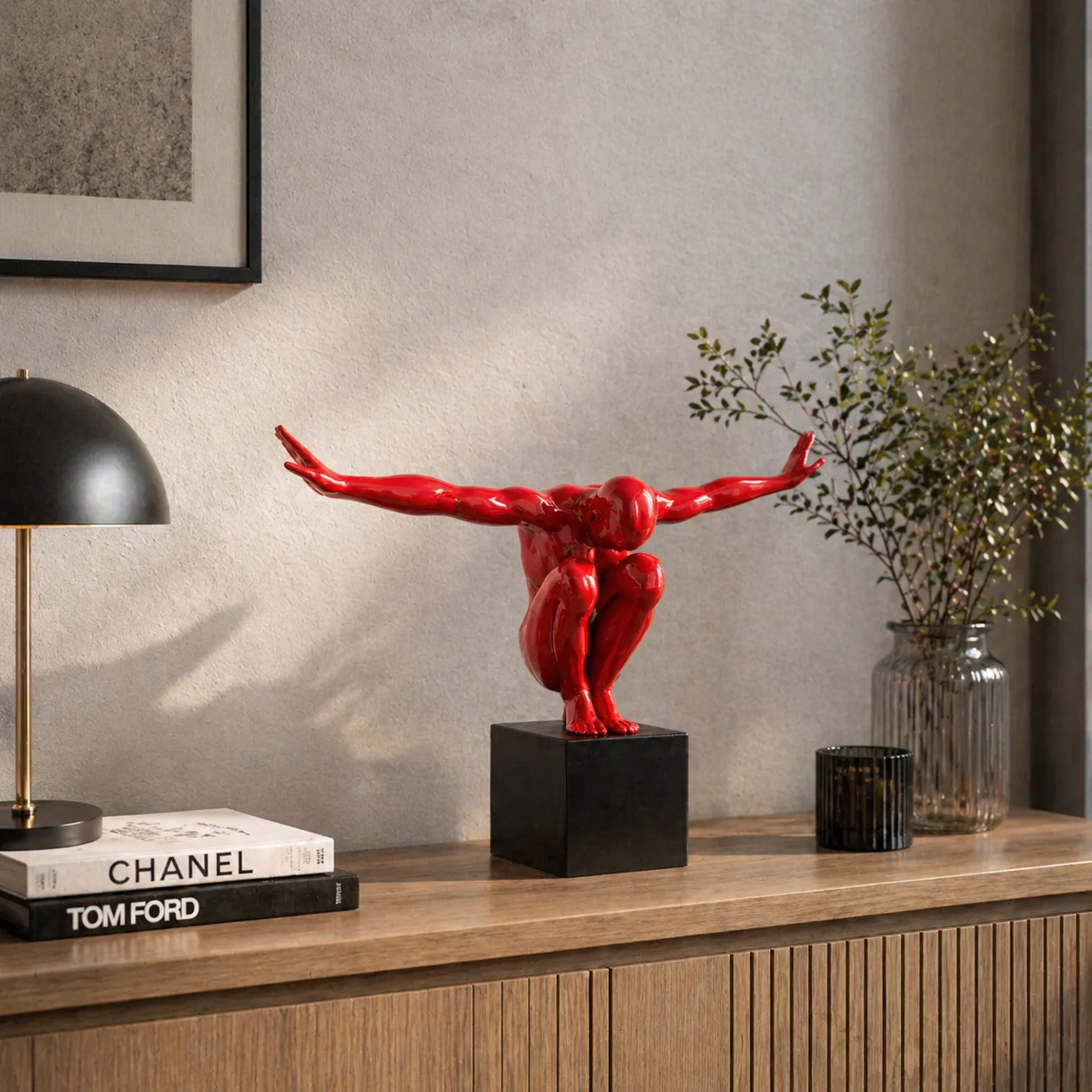 Strength Pose Sculpture