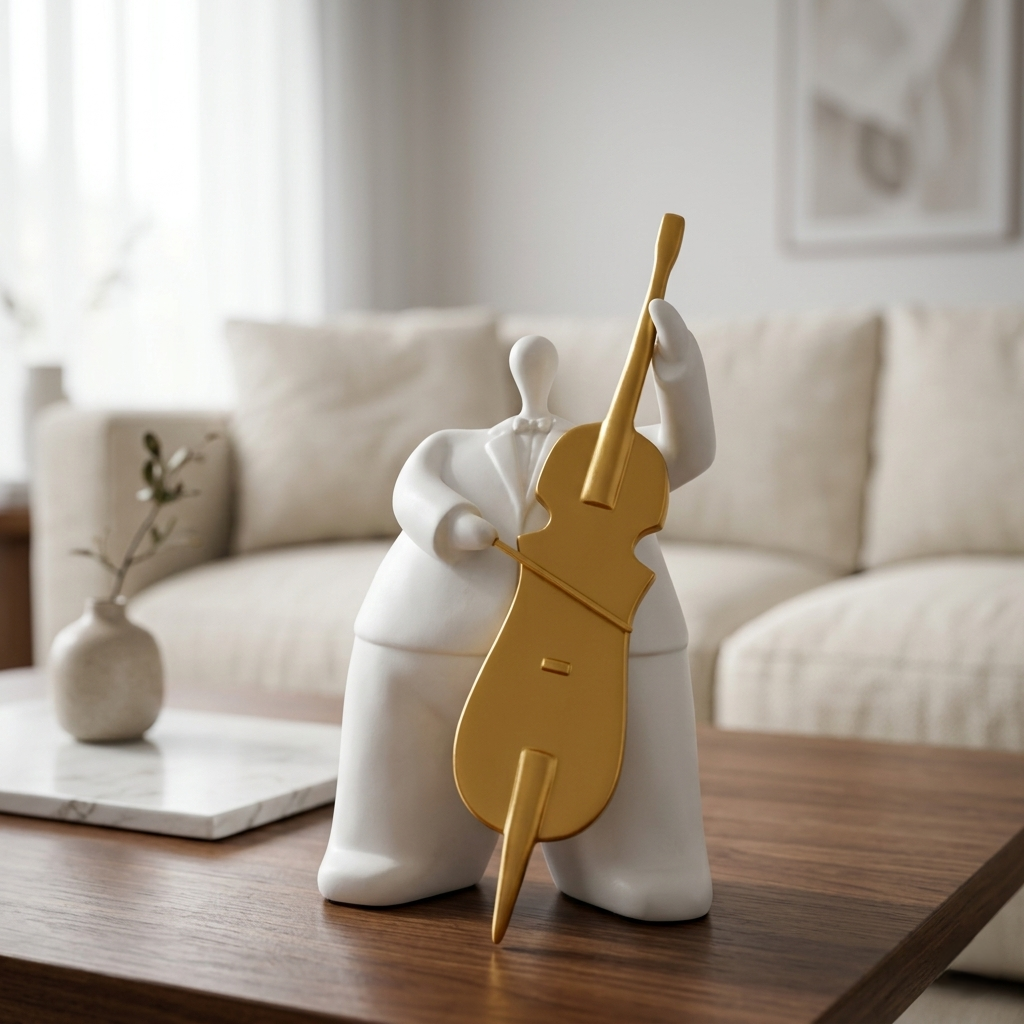 Guitarist – Minimalist Musician Figurin