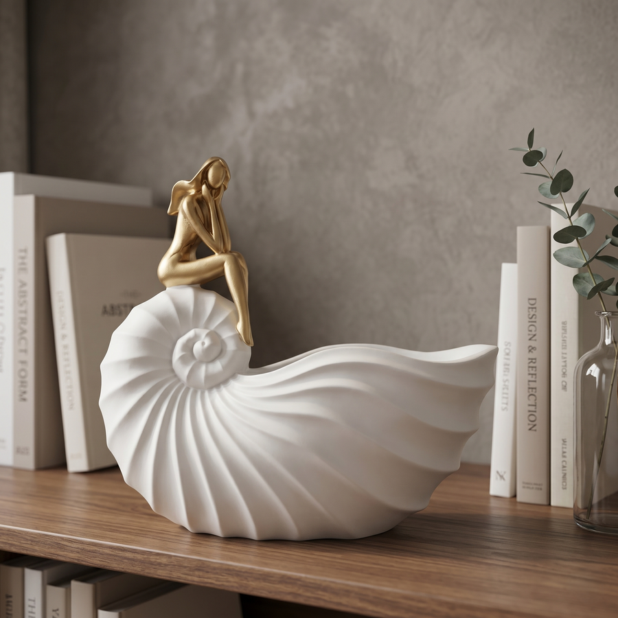 Lady Shell - Storage and Wine Bolte Holder