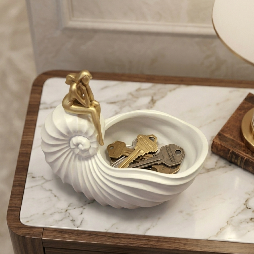 Lady Shell - Storage and Wine Bolte Holder