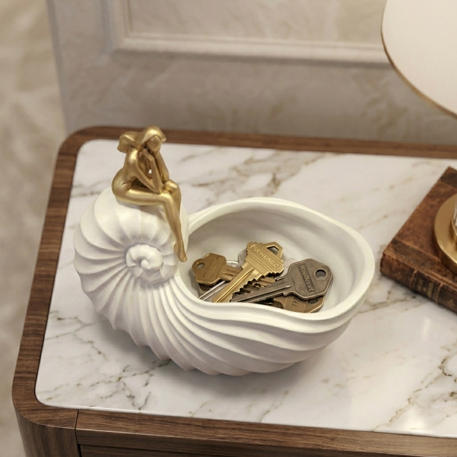 Lady Shell - Storage and Wine Bolte Holder