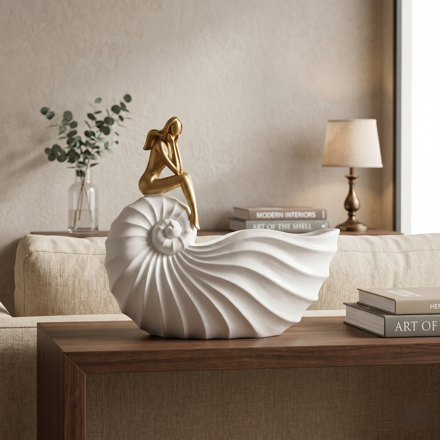 Lady Shell - Storage and Wine Bolte Holder