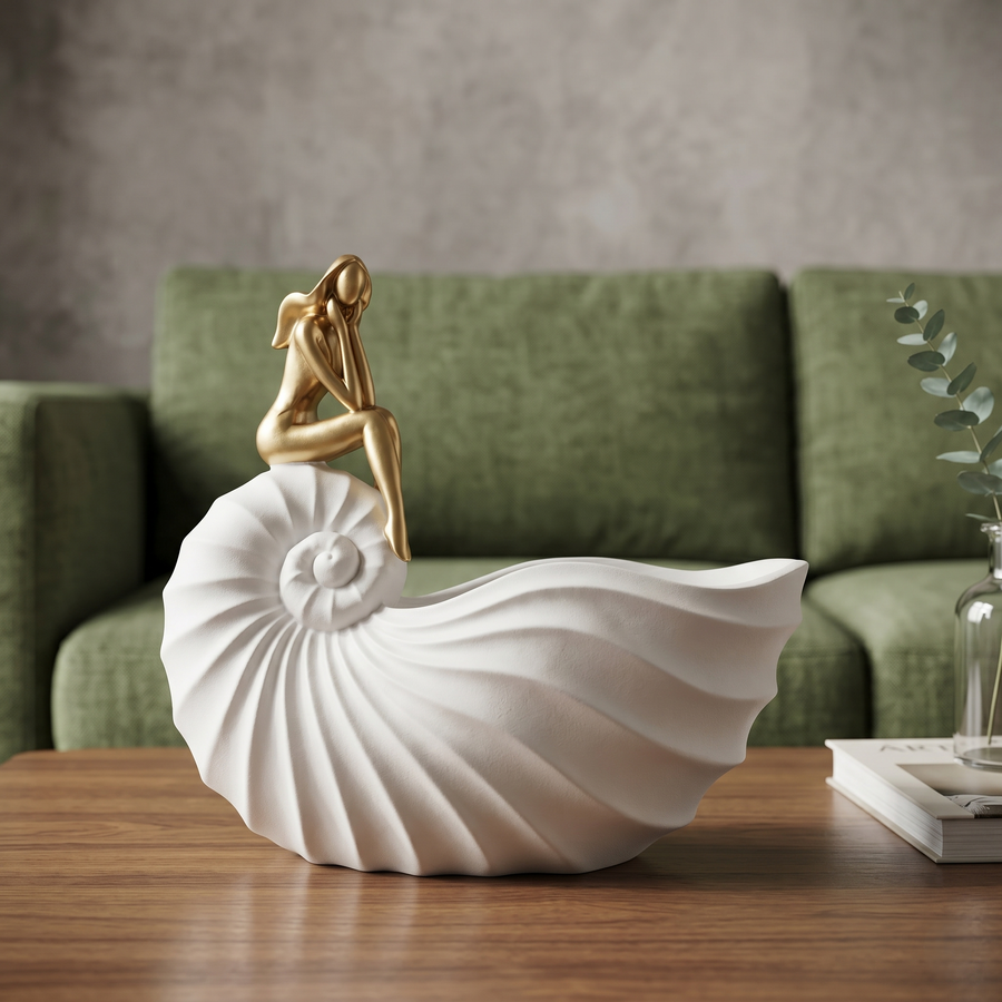 Lady Shell - Storage and Wine Bolte Holder