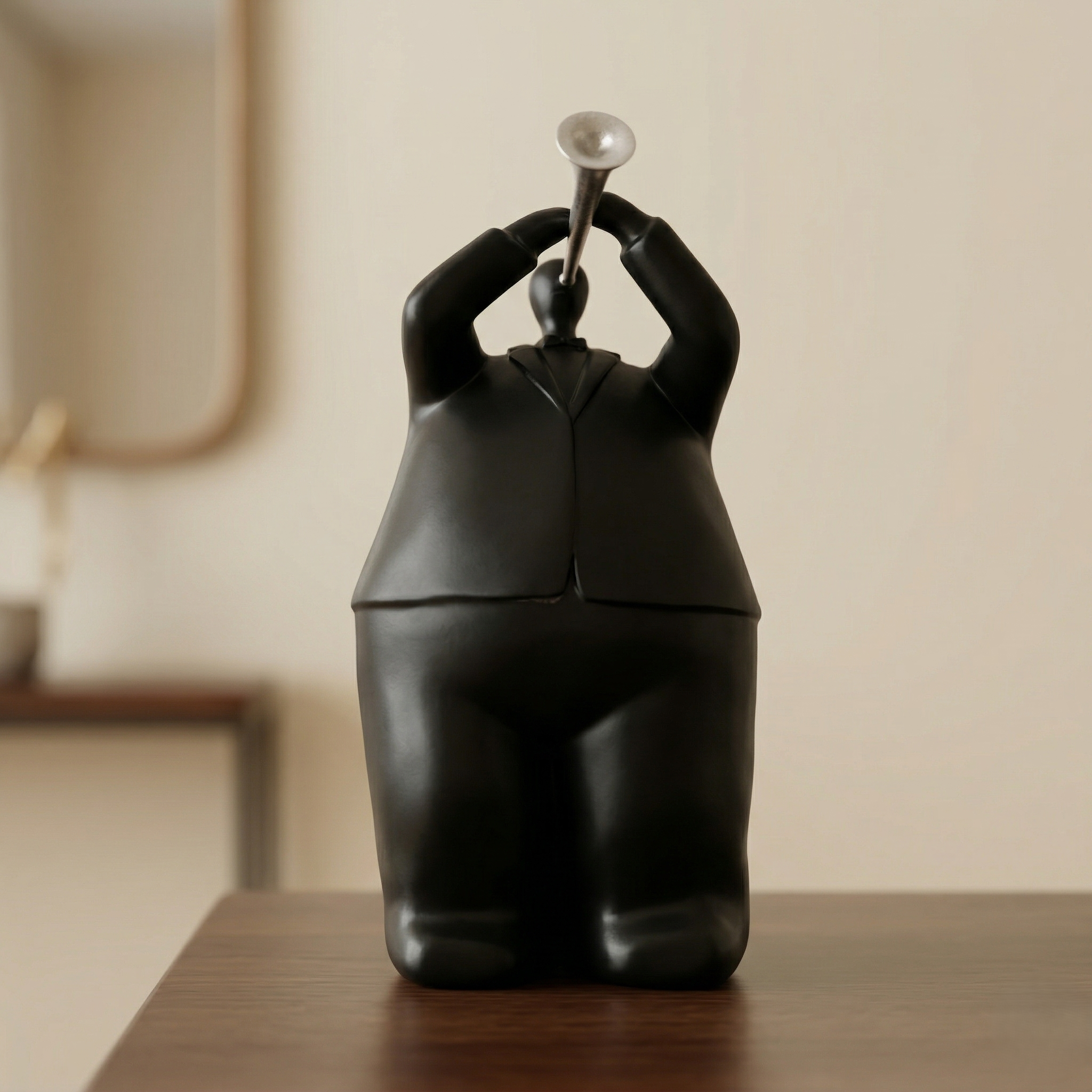 Trumpet - Minimalist Musician Figurin