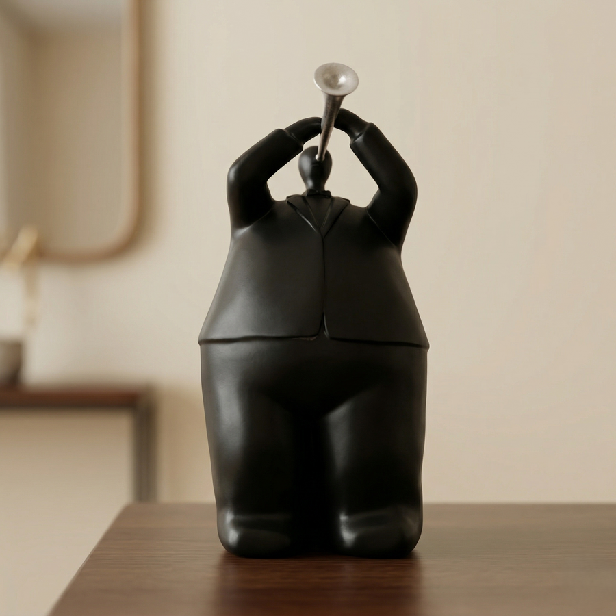 Trumpet - Minimalist Musician Figurin