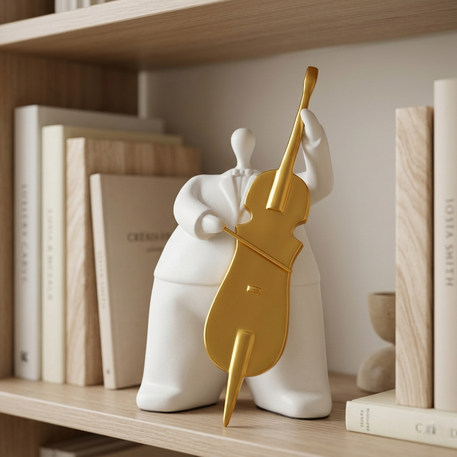 Guitarist – Minimalist Musician Figurin
