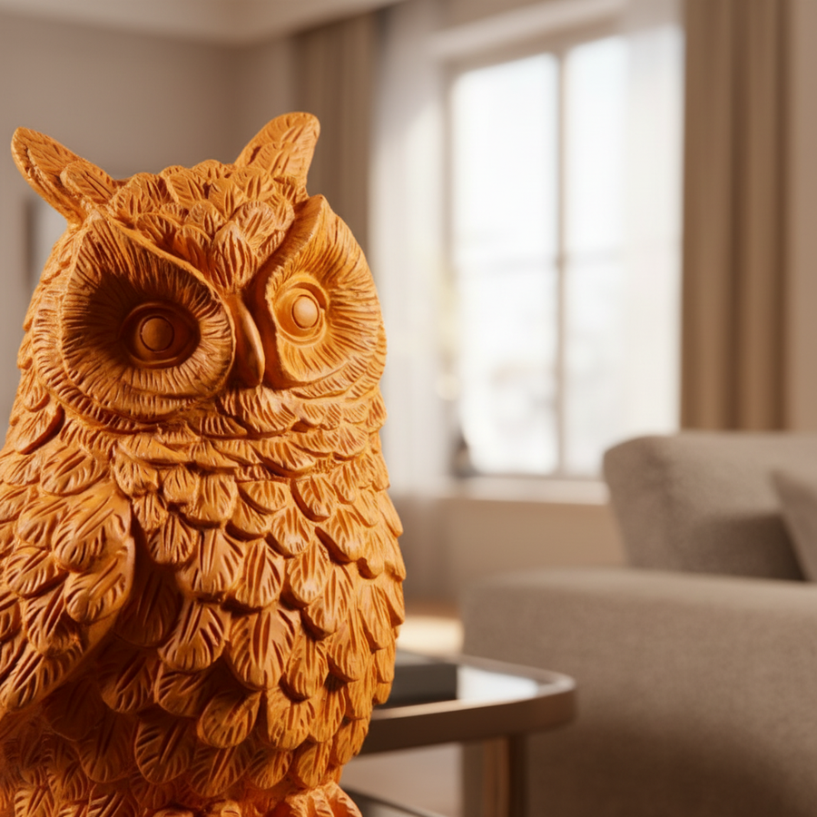Wisdom Owl Sculpture