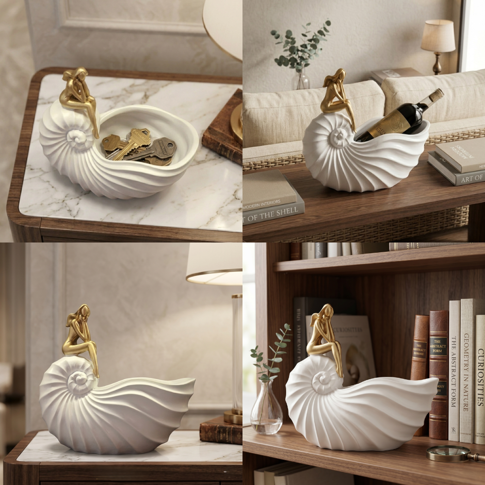 Lady Shell - Storage and Wine Bolte Holder