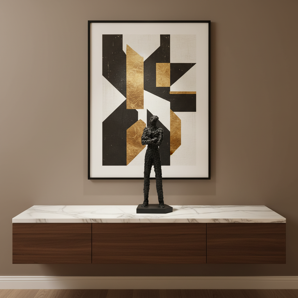 Statement Dream Abstract Human Sculpture Decor