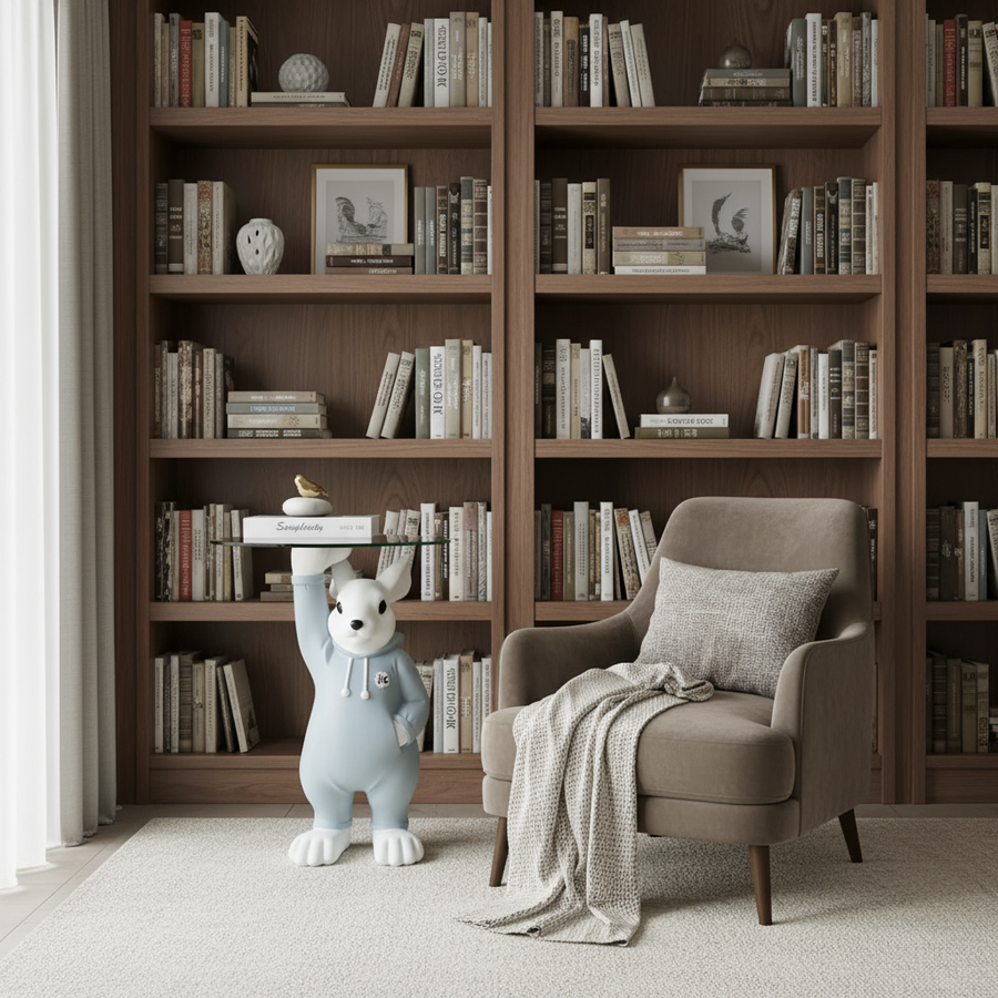Paws & Tray Decorative Table