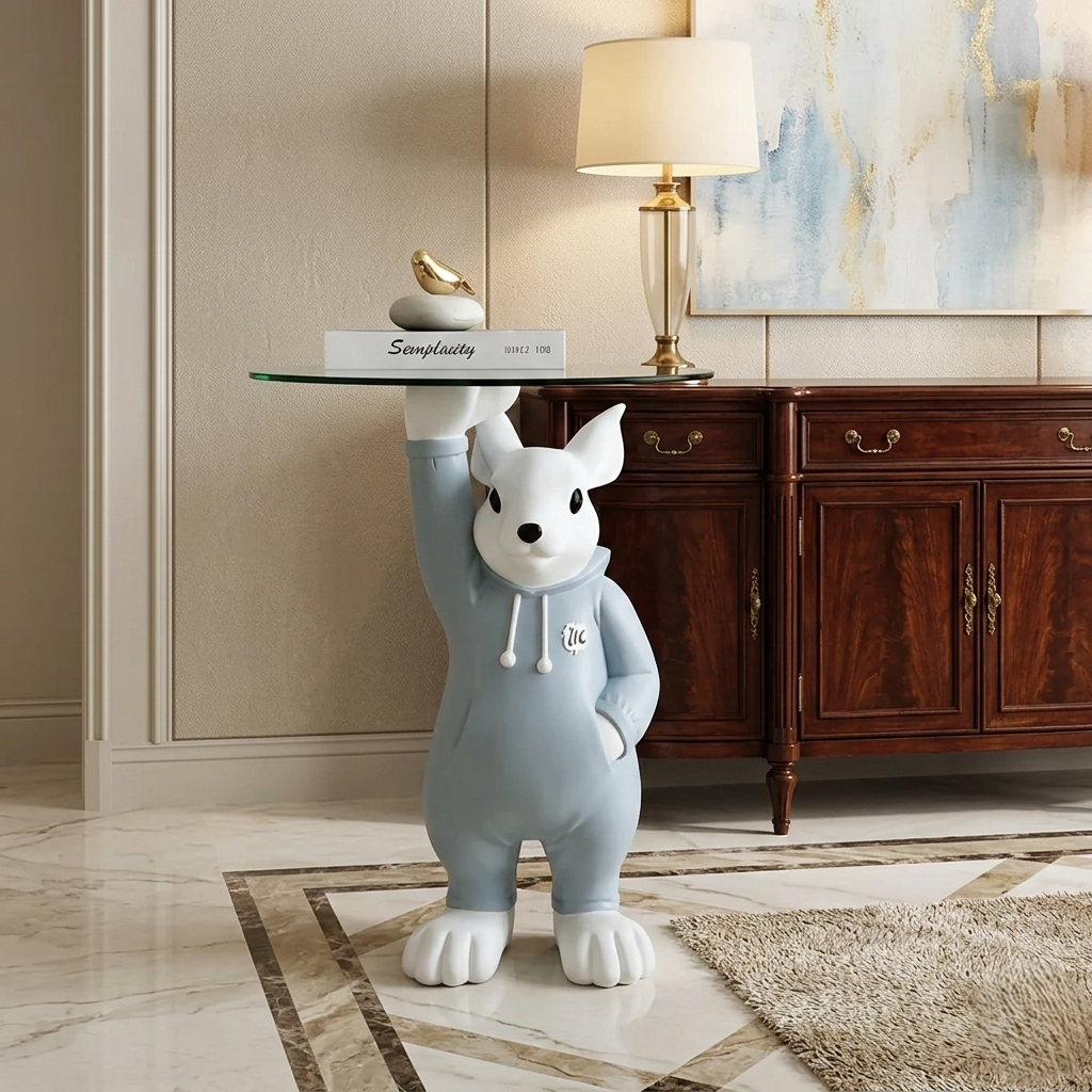 Paws & Tray Decorative Table