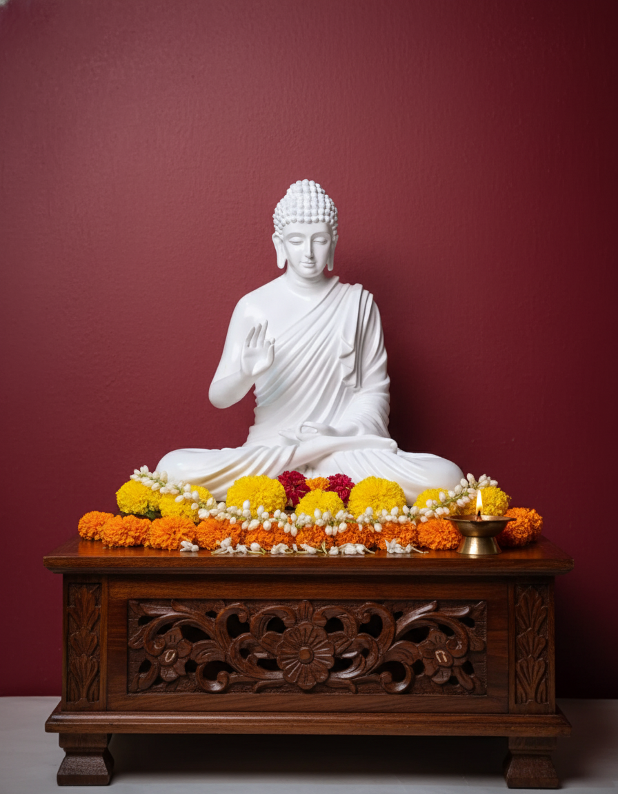 Zen Balance Buddha Decor Accent