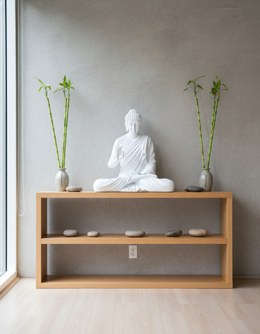 Zen Balance Buddha Decor Accent