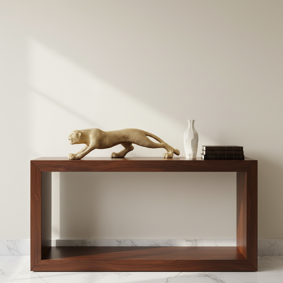 Dotted Cheetah Decorative Sculpture