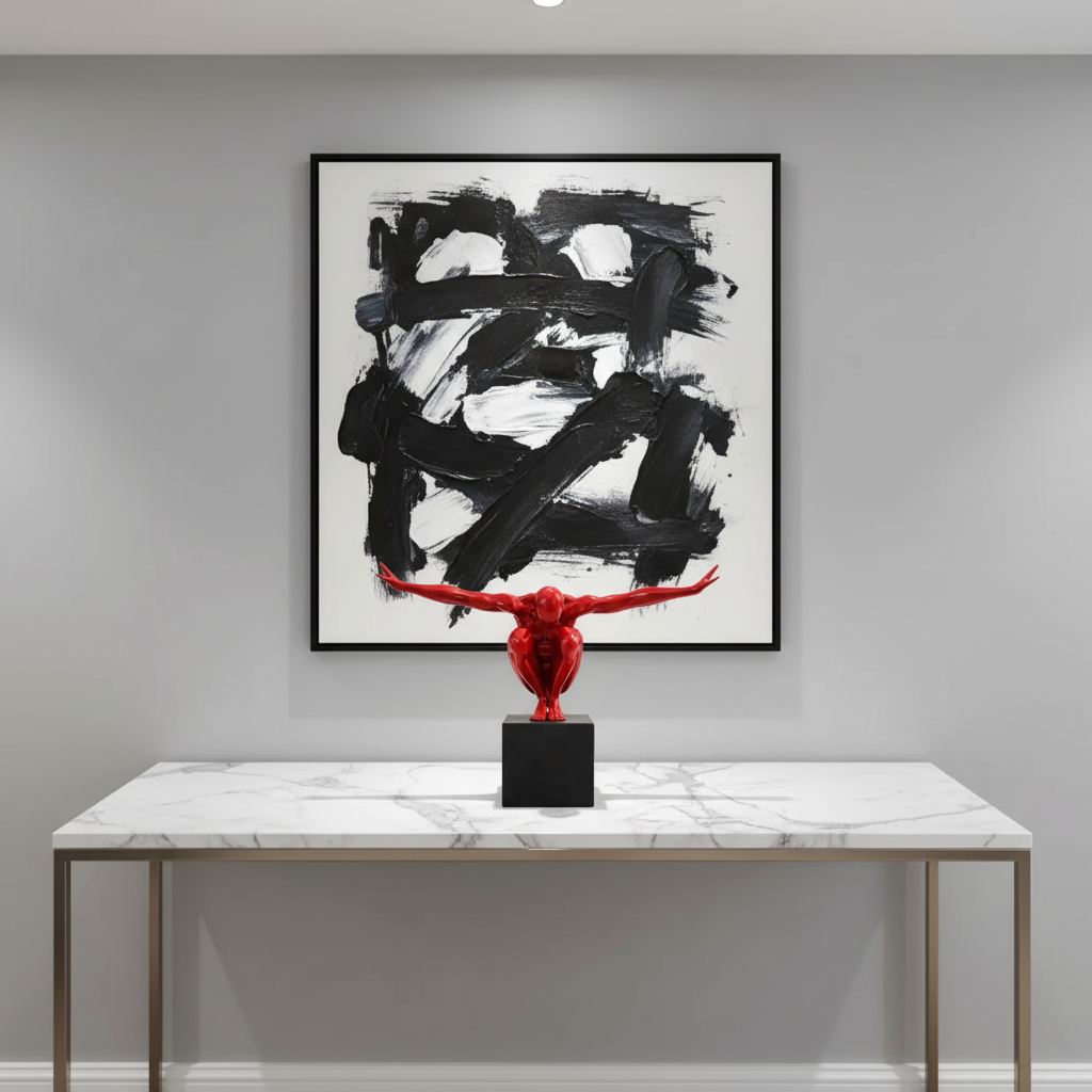 Strength Pose Sculpture