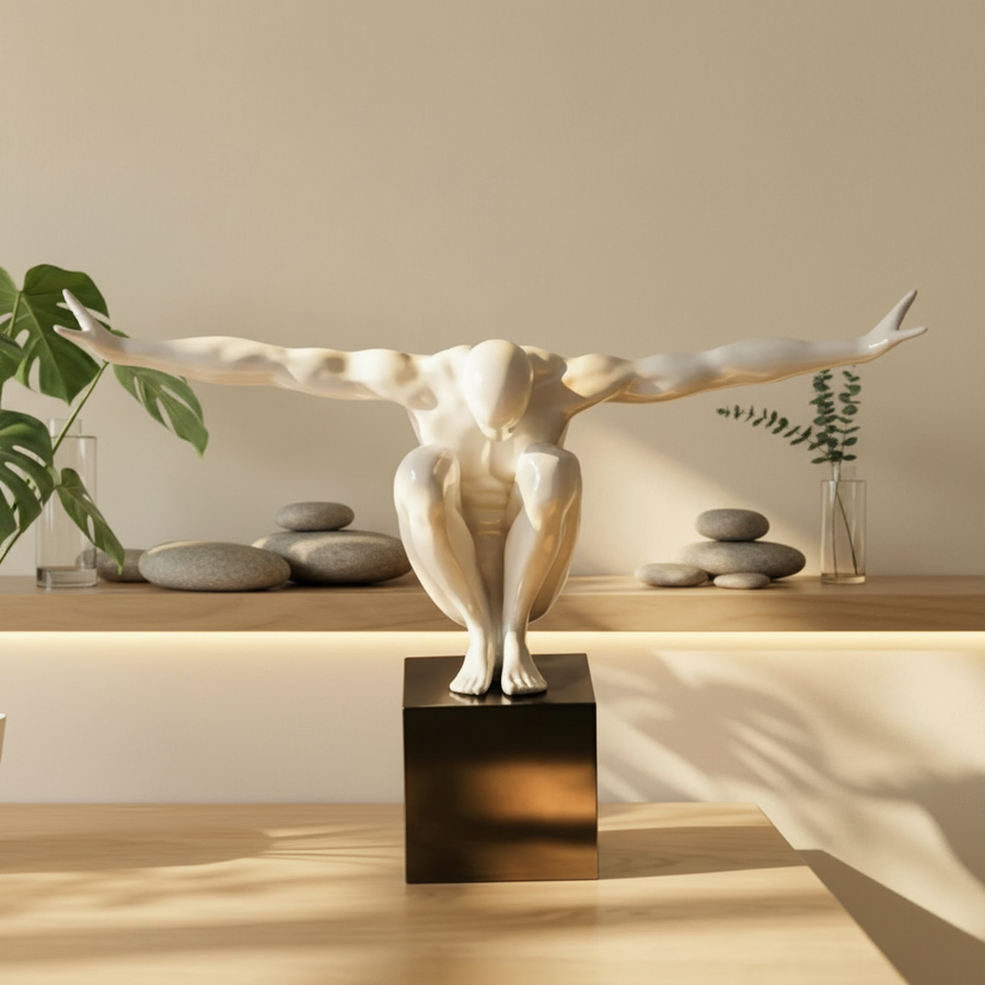 Strength Pose Sculpture